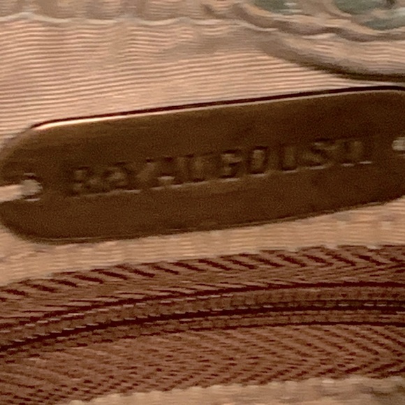 SALE!  REDUCED!! R&Y AUGOUSTI Vintage Leather Shoulder Bag - Picture 5 of 9